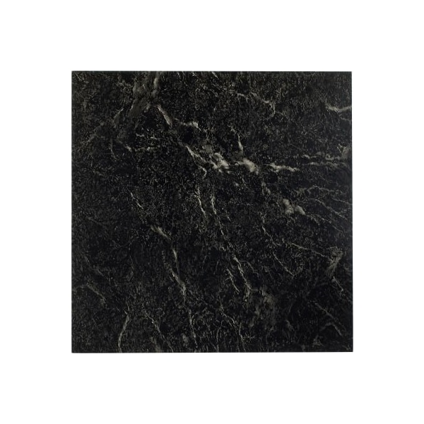 Achim Importing Achim Nexus Self Adhesive Vinyl Floor Tile 12in x 12in, Black with White Vein Marble, 20 Pack FTVMA40920 - main